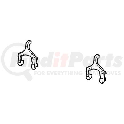 68268936AB by MOPAR - Tow Hook - Left or Right