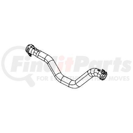 68274766AA by MOPAR - Radiator Inlet Hose - For 2007-2011 Dodge Nitro