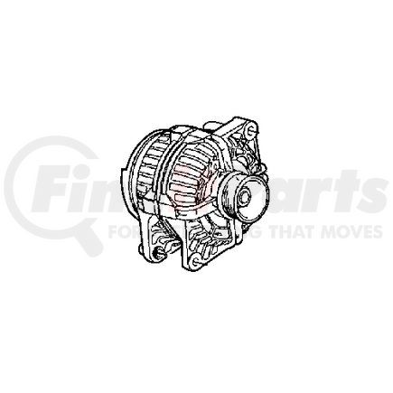 R6029700AD by MOPAR - Alternator - Remanufactured, for 2005-2011 Dodge/Ram