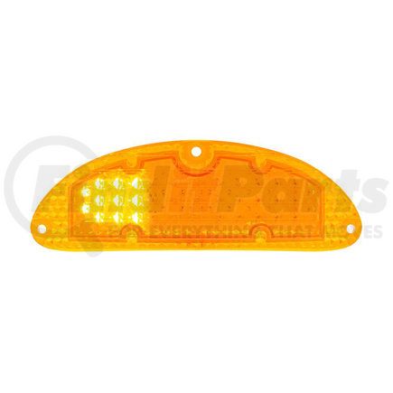 111036 by UNITED PACIFIC - Parking Light - Amber LED/Lens, 37 LEDs, Sequential, for 1955 Chevrolet Passenger Car