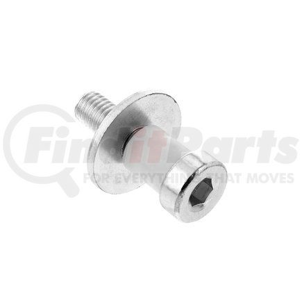 111069 by UNITED PACIFIC - Door Lock Striker Plate Bolt - 2" Long, 1/2"-13 Thread, For 1973-1991 Chevy and GMC Truck