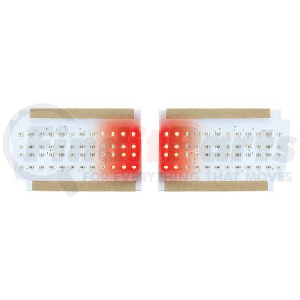 111122 by UNITED PACIFIC - Tail Light LED Board - RH and LH, 48 Red Sequential LED, For 1970 Chevy Chevelle