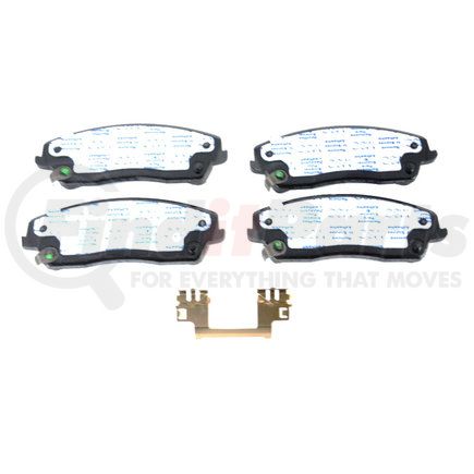05174001AD by MOPAR - Disc Brake Pad Set - Front, Left or Right, with Pads and Clips, for 2005-2020 Dodge/Chrysler