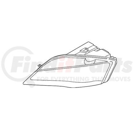 68024633AA by MOPAR - Headlight - Front, Left