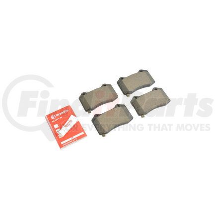 68144223AD by MOPAR - Disc Brake Pad Set - Rear, for 2012-2020 Dodge/Chrysler