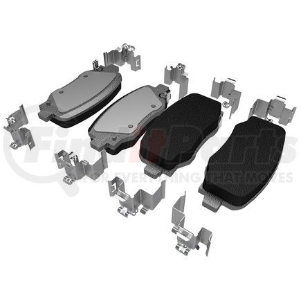 68273101AC by MOPAR - Disc Brake Pad Set - For 2015-2023 Jeep Cherokee