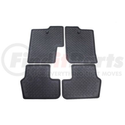 82210598AC by MOPAR - Floor Mat - First and Second Row, Slate Gray, All Weather, for 2007-2016 Jeep Compass/Patriot