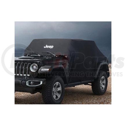 82215370 by MOPAR - Car Cover - Black, For Jeep Wrangler Jl 4 Door, For 2018-2023 Jeep Wrangler