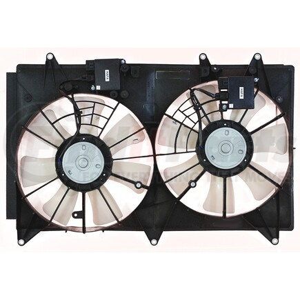 6010005 by APDI RADS - Dual Radiator and Condenser Fan Assembly