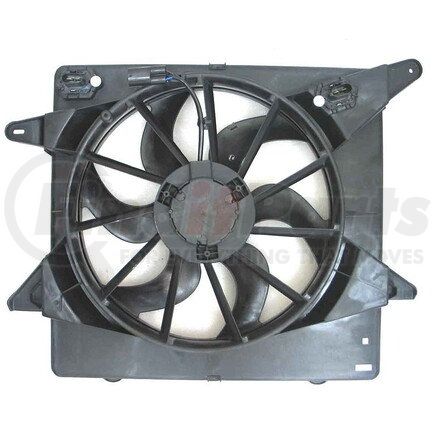 6010075 by APDI RADS - Dual Radiator and Condenser Fan Assembly