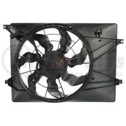 6010316 by APDI RADS - Dual Radiator and Condenser Fan Assembly