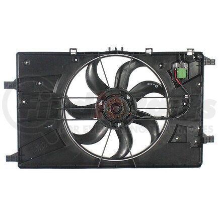 6010350 by APDI RADS - Dual Radiator and Condenser Fan Assembly