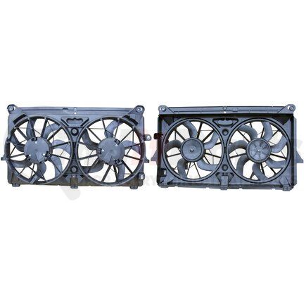 6016155 by APDI RADS - Dual Radiator and Condenser Fan Assembly