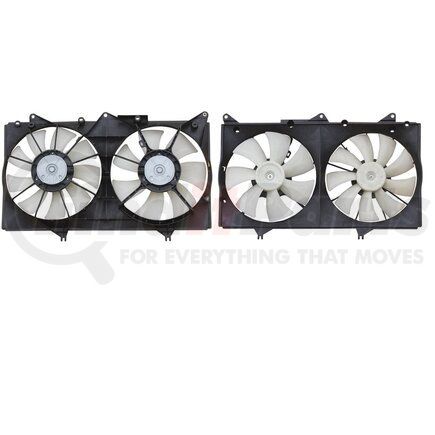 6025103 by APDI RADS - Dual Radiator and Condenser Fan Assembly