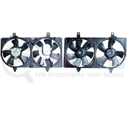 6029128 by APDI RADS - Dual Radiator and Condenser Fan Assembly