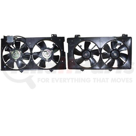 6028120 by APDI RADS - Dual Radiator and Condenser Fan Assembly