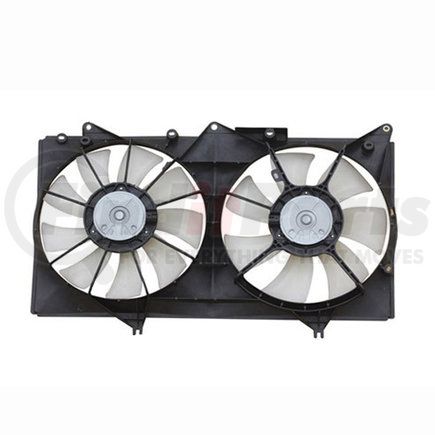 6034127 by APDI RADS - Dual Radiator and Condenser Fan Assembly