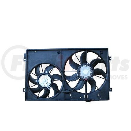 6035106 by APDI RADS - Dual Radiator and Condenser Fan Assembly