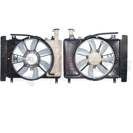 6034148 by APDI RADS - Dual Radiator and Condenser Fan Assembly