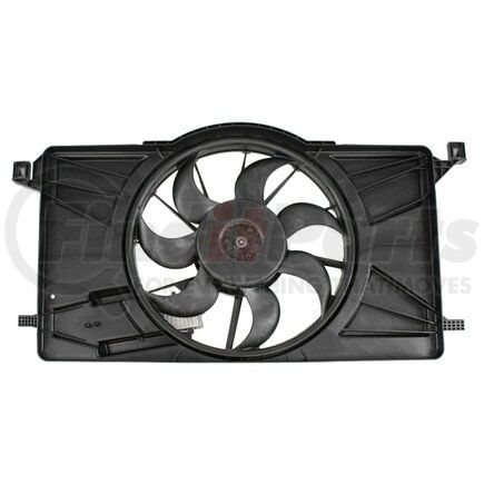 6010377 by APDI RADS - Dual Radiator and Condenser Fan Assembly