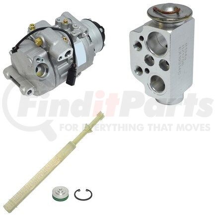 CK5869 by UNIVERSAL AIR CONDITIONER (UAC) - A/C Compressor Kit -- Short Compressor Replacement Kit