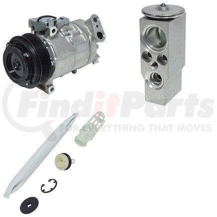 CK6143 by UNIVERSAL AIR CONDITIONER (UAC) - A/C Compressor Kit -- Short Compressor Replacement Kit