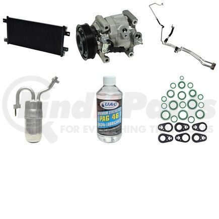 KT6207B by UNIVERSAL AIR CONDITIONER (UAC) - A/C Compressor Kit -- Compressor-Condenser Replacement Kit