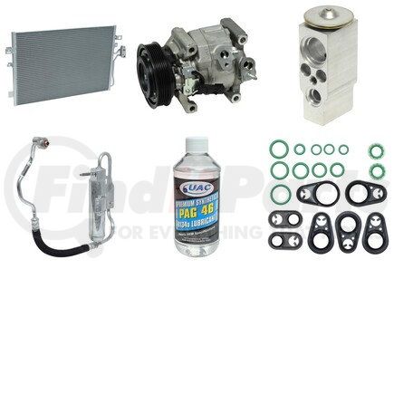 KT6208A by UNIVERSAL AIR CONDITIONER (UAC) - A/C Compressor Kit -- Compressor-Condenser Replacement Kit