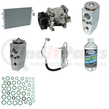 KT6210A by UNIVERSAL AIR CONDITIONER (UAC) - A/C Compressor Kit -- Compressor-Condenser Replacement Kit