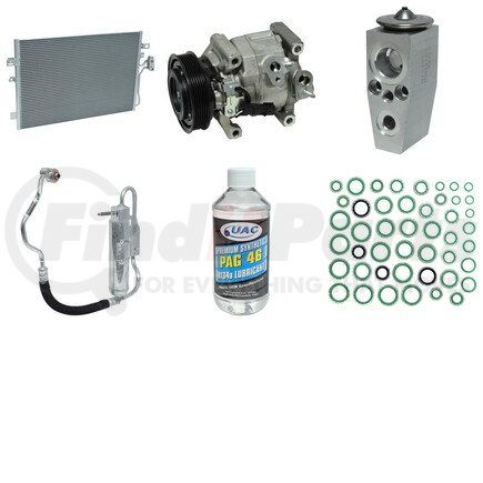 KT6209A by UNIVERSAL AIR CONDITIONER (UAC) - A/C Compressor Kit -- Compressor-Condenser Replacement Kit