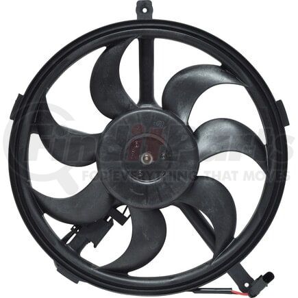 FA50383 by UNIVERSAL AIR CONDITIONER (UAC) - Engine Cooling Fan Assembly -- Radiator Fan
