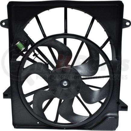 FA50358C by UNIVERSAL AIR CONDITIONER (UAC) - Engine Cooling Fan Assembly -- Radiator Fan