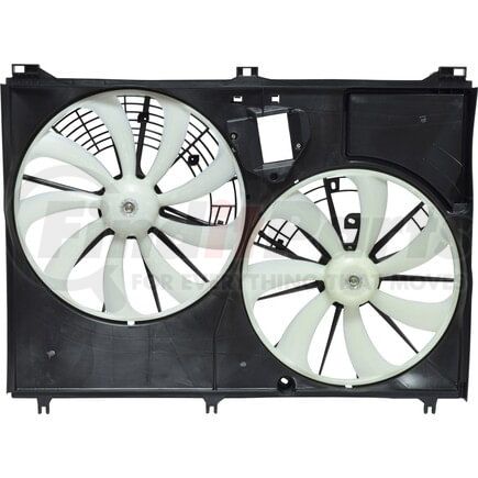 FA50592C by UNIVERSAL AIR CONDITIONER (UAC) - Dual Radiator and Condenser Fan Assembly -- Radiator-Condenser Fan Assy