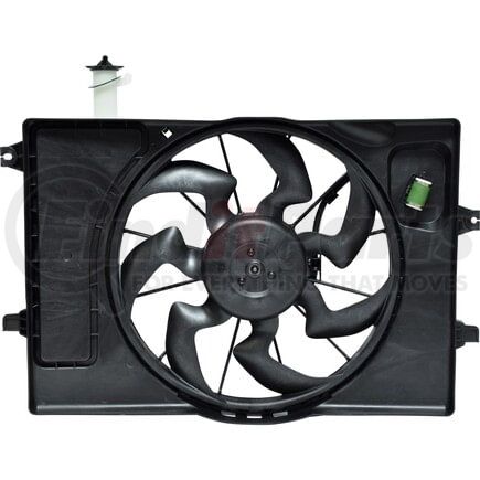 FA50617C by UNIVERSAL AIR CONDITIONER (UAC) - Engine Cooling Fan Assembly -- Radiator Fan