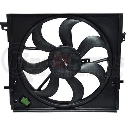 FA50827 by UNIVERSAL AIR CONDITIONER (UAC) - Engine Cooling Fan Assembly -- Radiator Fan
