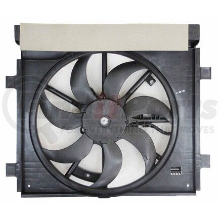 6010006 by APDI RADS - Dual Radiator and Condenser Fan Assembly