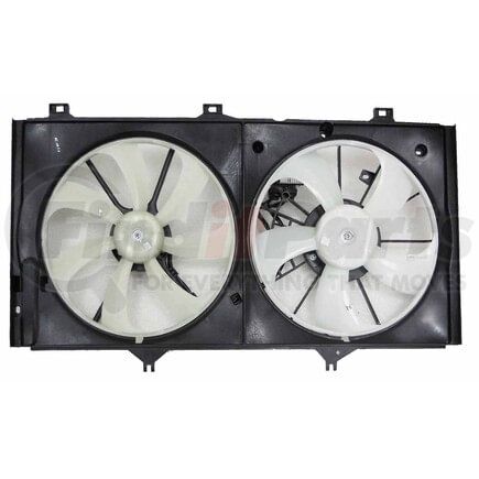 6010022 by APDI RADS - Dual Radiator and Condenser Fan Assembly