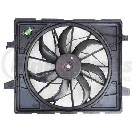 6010042 by APDI RADS - Dual Radiator and Condenser Fan Assembly