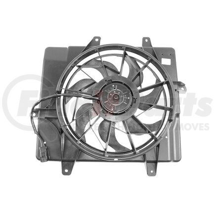 6015101 by APDI RADS - Dual Radiator and Condenser Fan Assembly