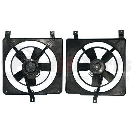 6016103 by APDI RADS - Dual Radiator and Condenser Fan Assembly