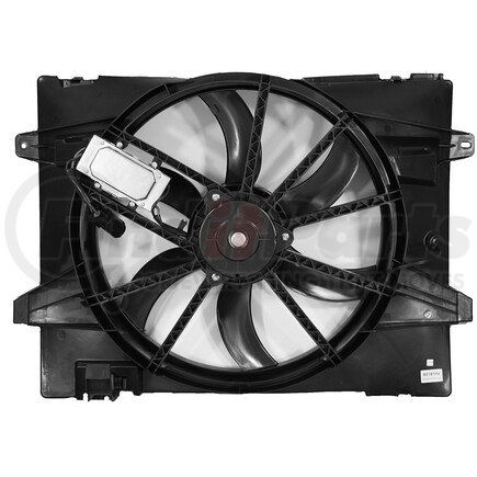 6018140 by APDI RADS - Dual Radiator and Condenser Fan Assembly