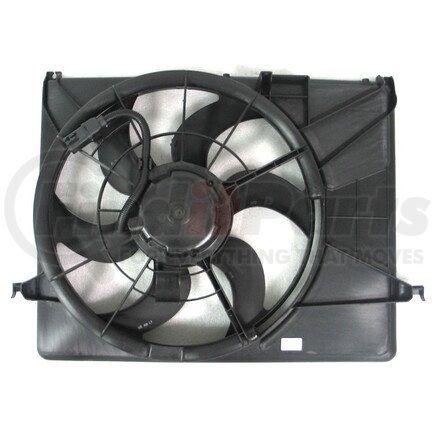 6020122 by APDI RADS - Dual Radiator and Condenser Fan Assembly