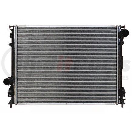 8013157 by APDI RADS - Radiator - 1 Core Row, 1-7/16 Inlet/Outlet, 24-1/4" W, 18-3/8" H, Plastic Tank Aluminum