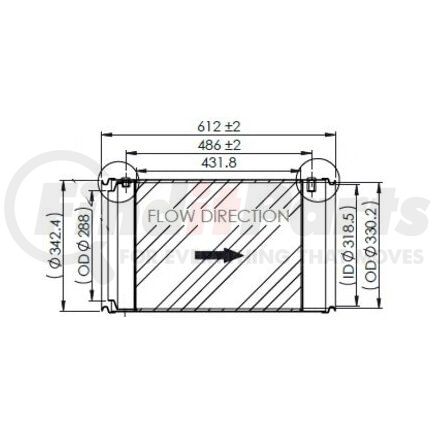 46002 by DINEX - Diesel Particulate Filter (DPF) - Fits Caterpillar