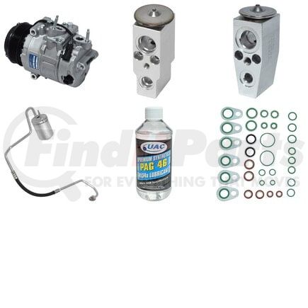 KT6236 by UNIVERSAL AIR CONDITIONER (UAC) - A/C Compressor Kit -- Compressor Replacement Kit