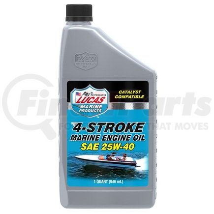 10677 by LUCAS OIL - Engine Oil - 4-Stroke, SAE 25W-40, 1 Quart