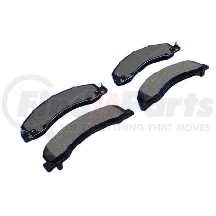 2AMV1093AC by MOPAR - Disc Brake Pad Set - Replaces 2AMV1093AA, 2AMV1093AB, V1014093AA, V1014093AC