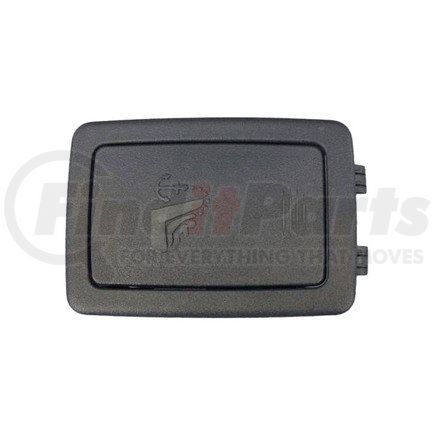 1VV91DX9AA by MOPAR - Seat Belt Anchor Plate Cover - Black