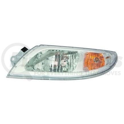 HDL010080L by NAVISTAR - This is a headlamp assembly for a 2002 - 2016 International Durastar for the left side, with a gray bezel.