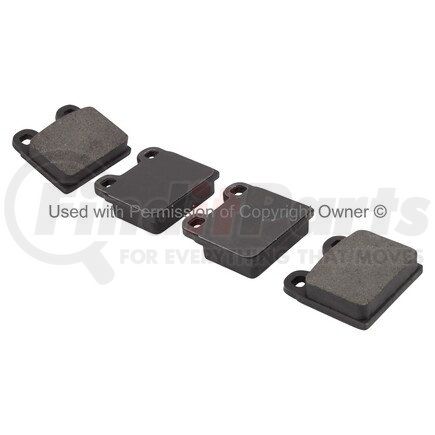 1000-0030M by MPA ELECTRICAL - Quality-Built Disc Brake Pad Set - Semi-Metallic